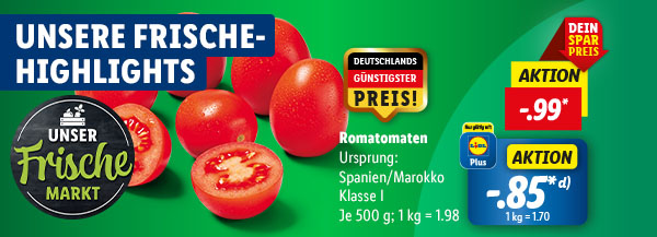 Unsere Frische | Ab Montag, 12.2.