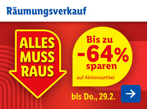 Räumungsverkauf