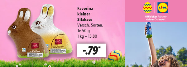 Favorina | Ab Montag, 4.3.