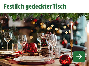 Festlich gedeckter Tisch