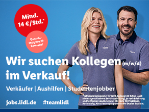Aushilfen in Verkauf und Logistik gesucht