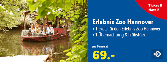 Erlebnis Zoo Hannover, p.P. ab 69€