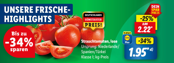 Unsere Frische | Ab Donnerstag, 8.2.