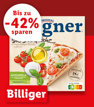 Billiger | Ab Montag, 23.9.