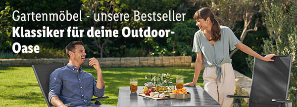 Gartenmöbel - unsere Bestseller