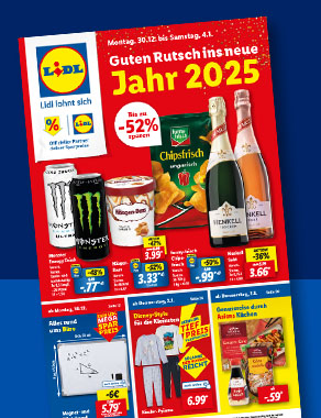 Angebotsprospekt nächste Woche