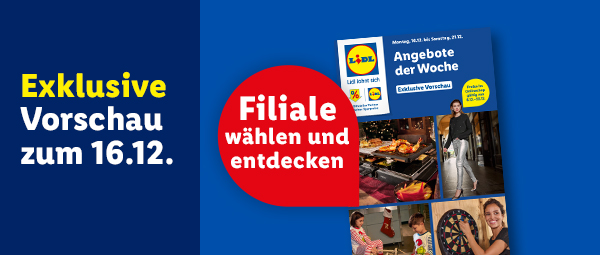 Exklusive Vorschau der Angebote