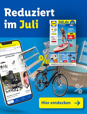 Reduziert im Juli