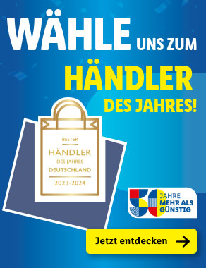 Wähle uns zum Händler des Jahres