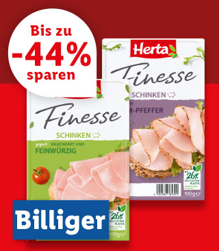 Billiger | Ab Donnerstag, 24.10.