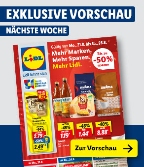 Angebotsprospekt nächste Woche