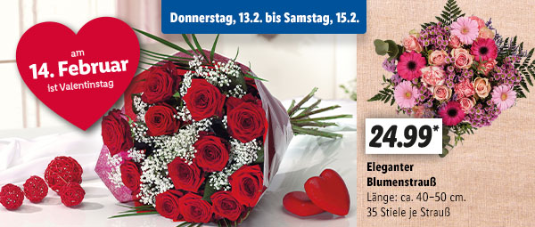 Blumensträuße für dein Valentinstags-Date