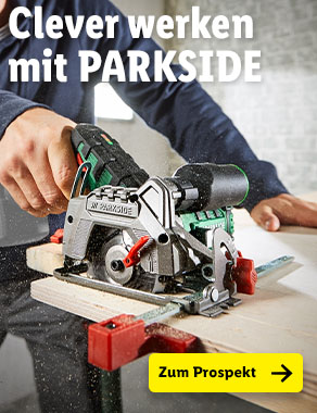 Clever werken mit Parkside