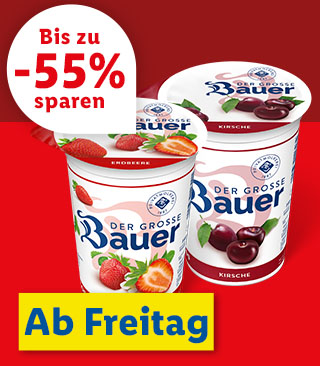 Billiger | Ab Freitag, 10.5.
