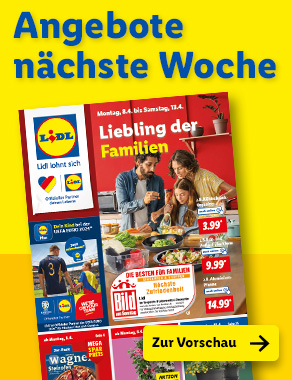 Angebotsprospekt nächste Woche