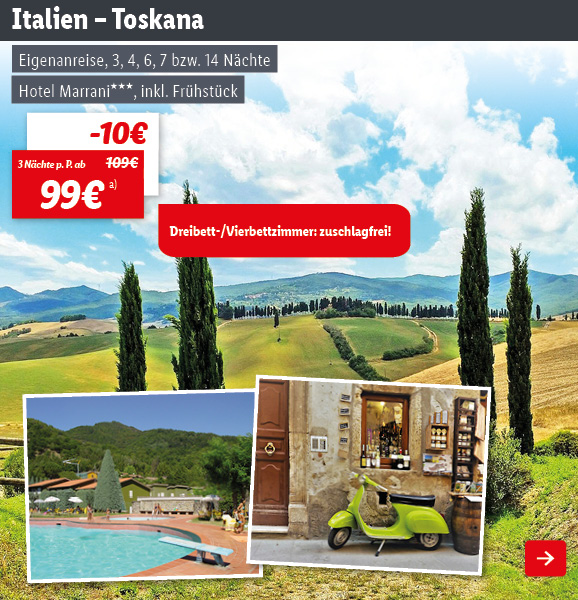 Italien Toskana