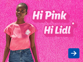 Hi Pink. Hi Lidl.