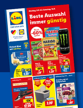 Angebotsprospekt nächste Woche