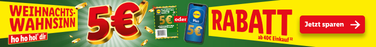 Weihnachts-Wahnsinn – Ho ho hol' dir 5€ Rabatt ab 40€ Einkauf³²