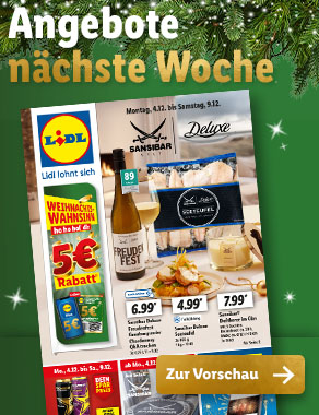 Angebotsprospekt nächste Woche