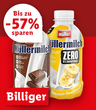 Billiger | Ab Montag, 13.1.