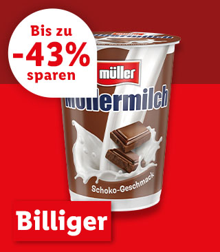 Billiger | Ab Montag, 2.9.