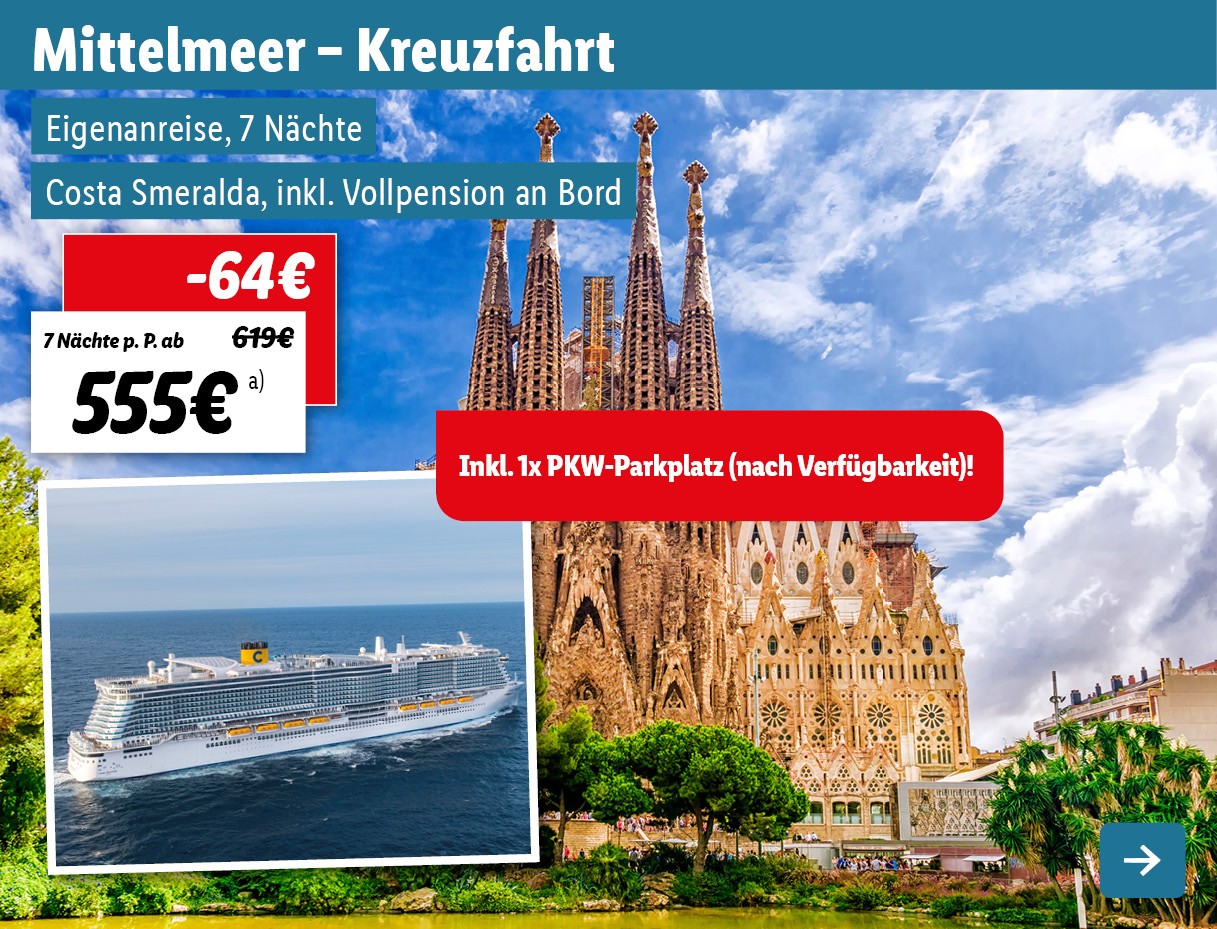 Mittelmeer Kreuzfahrt