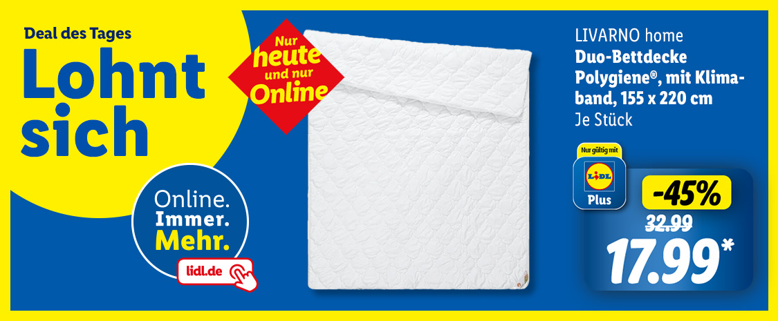 Lidl Plus Deal des Tages
