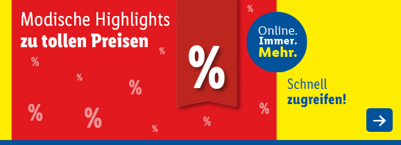 Modische Highlights zu tollen Preisen