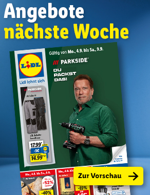 Angebotsprospekt nächste Woche
