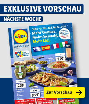 Angebotsprospekt nächste Woche