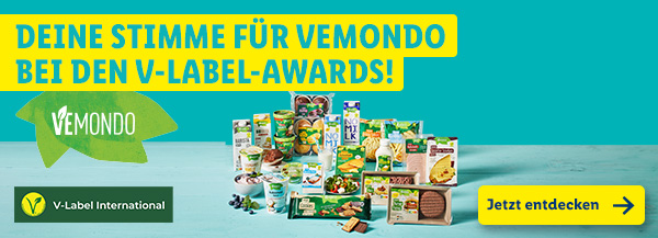 Deine Stimme für Vemondo bei den V-Label-Awards!