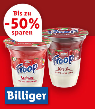 Billiger | Ab Donnerstag, 23.1.