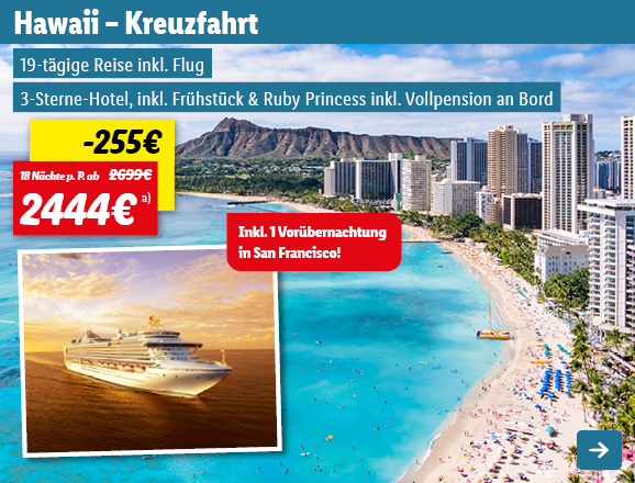 Hawaii Kreuzfahrt