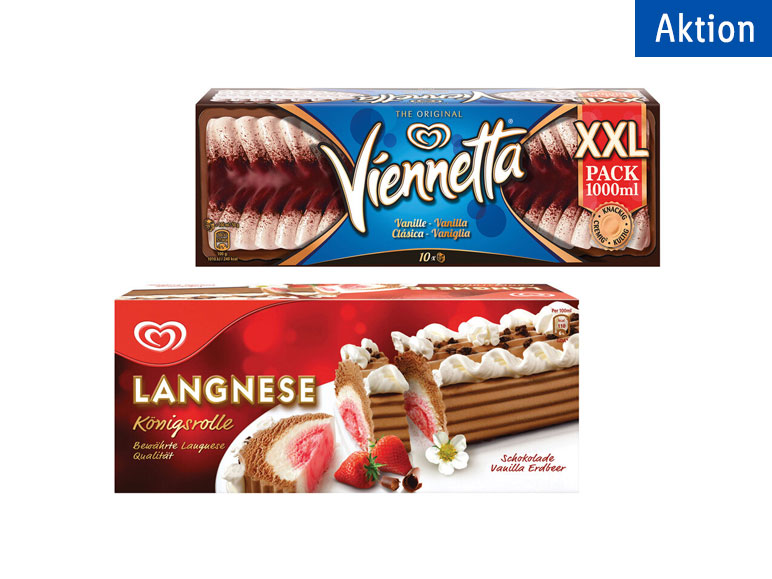 Langnese Viennetta/Königsrolle