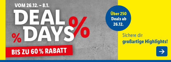 Lidl Deal Days