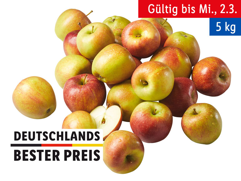 Deutsche rote Äpfel XXL