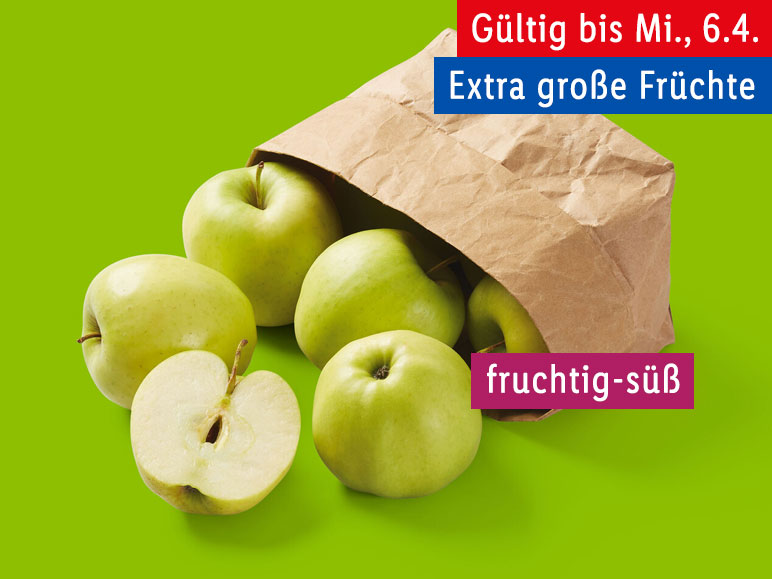 Grüne Äpfel, lose