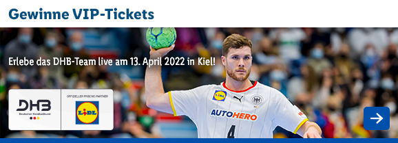 Offizieller Frische-Partner des DHB