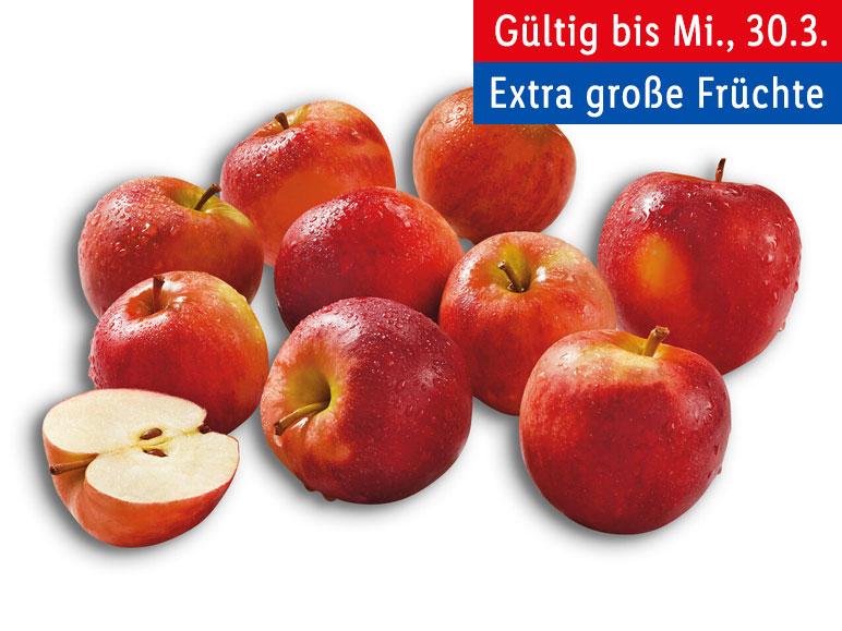 Rote Äpfel, lose