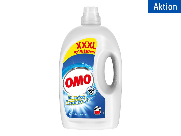 Omo Vollwaschmittel Flüssig XXXL 100 Wäschen