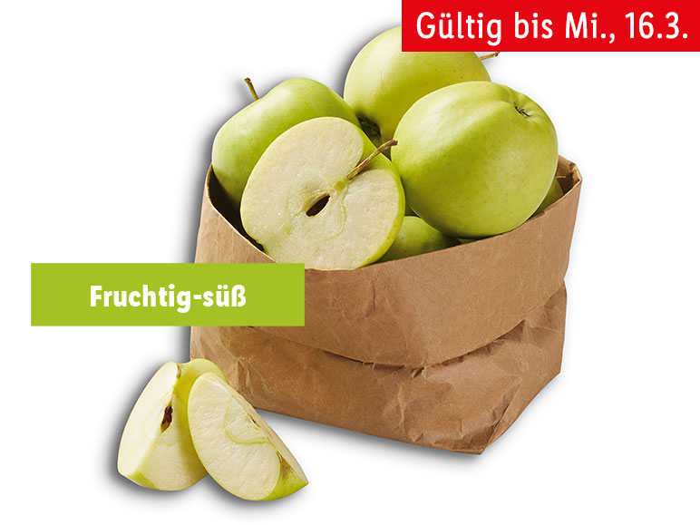 Grüne Äpfel, lose