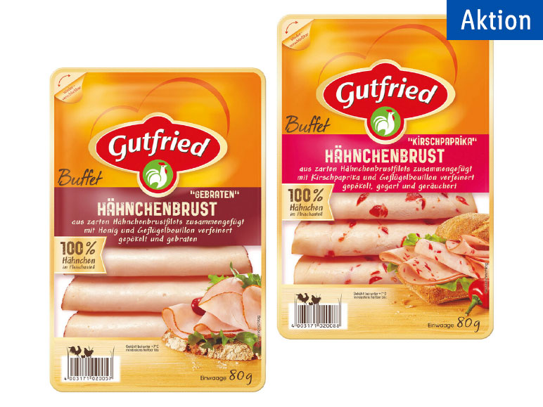 Gutfried Hähnchenbrust Buffet