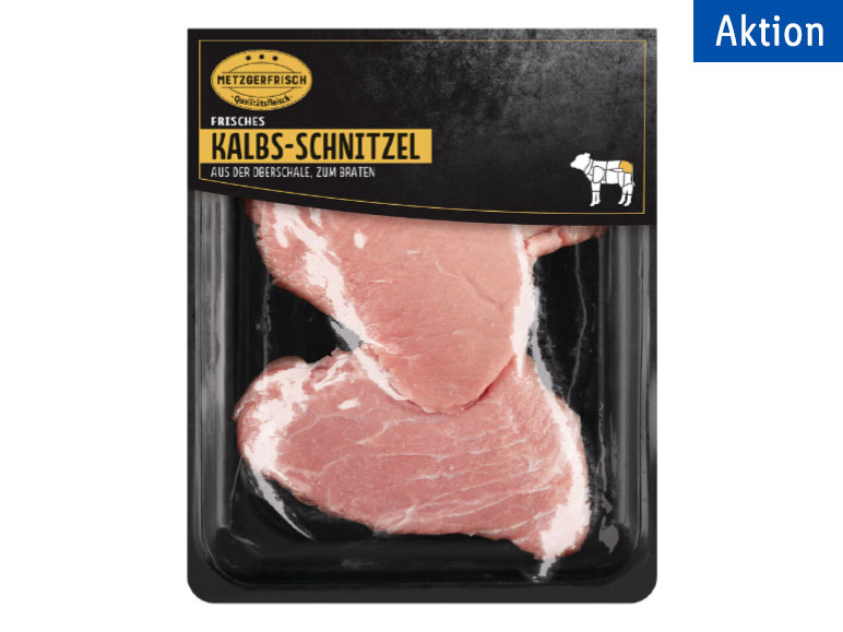 Metzgerfrisch Premium Frisches Kalbsschnitzel