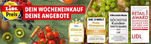 Dein Wocheneinkauf. Deine Angebote. 