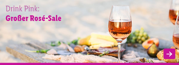 Großer Rosé-Sale