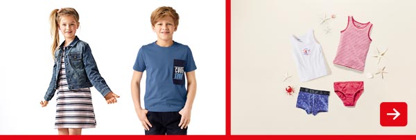 Kindermode | Ab Montag, 8.8.