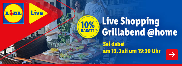Live Shopping Grillabend @home