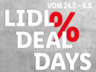 DEAL DAYS | Ab Donnerstag, 4.8.