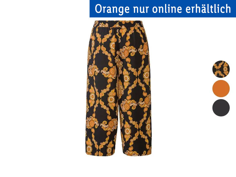 ESMARA® Damen Culotte, normale Leibhöhe, in 3/4 Länge